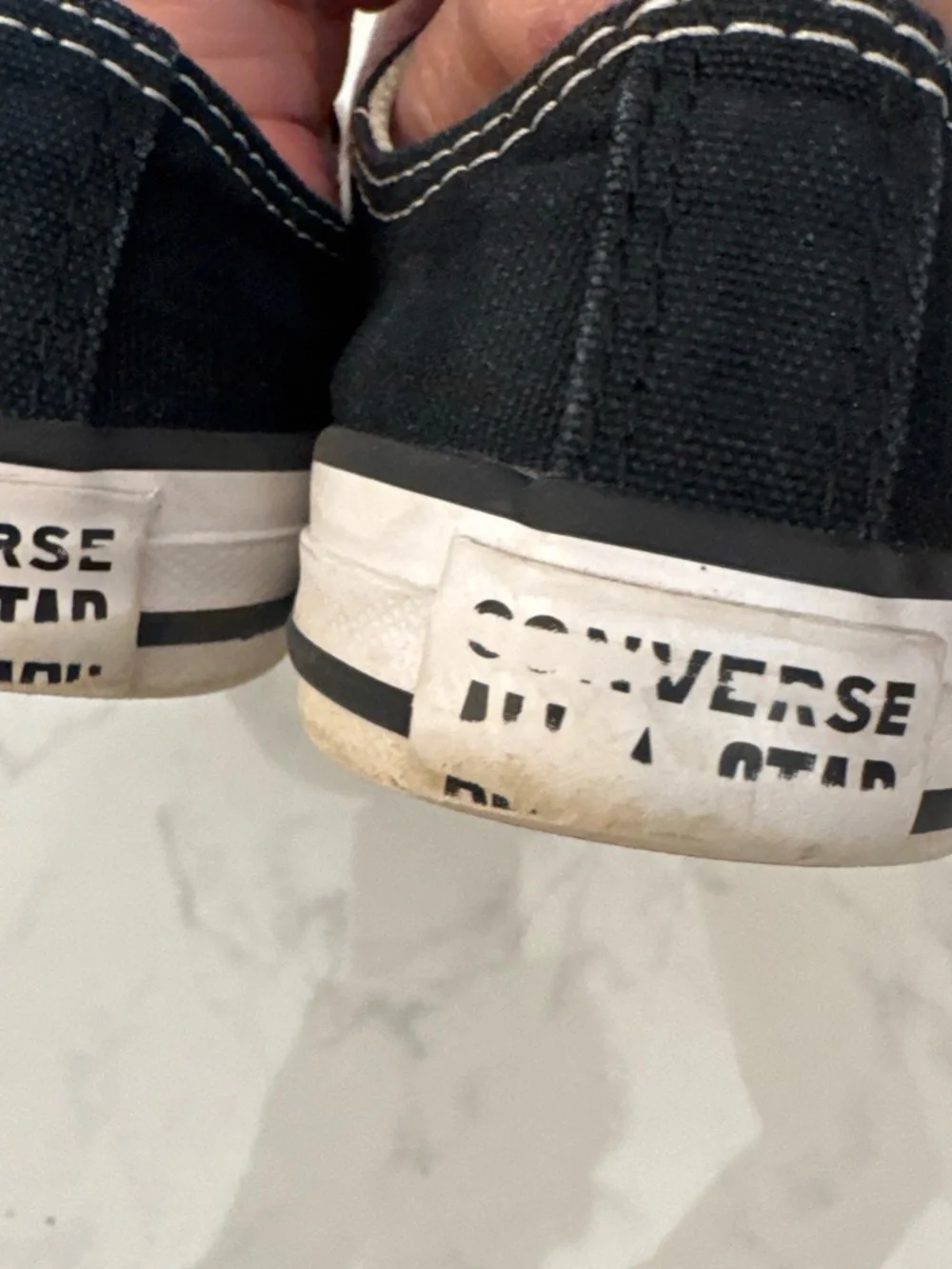 Converse Kids Low Top Sneakers in Black and White